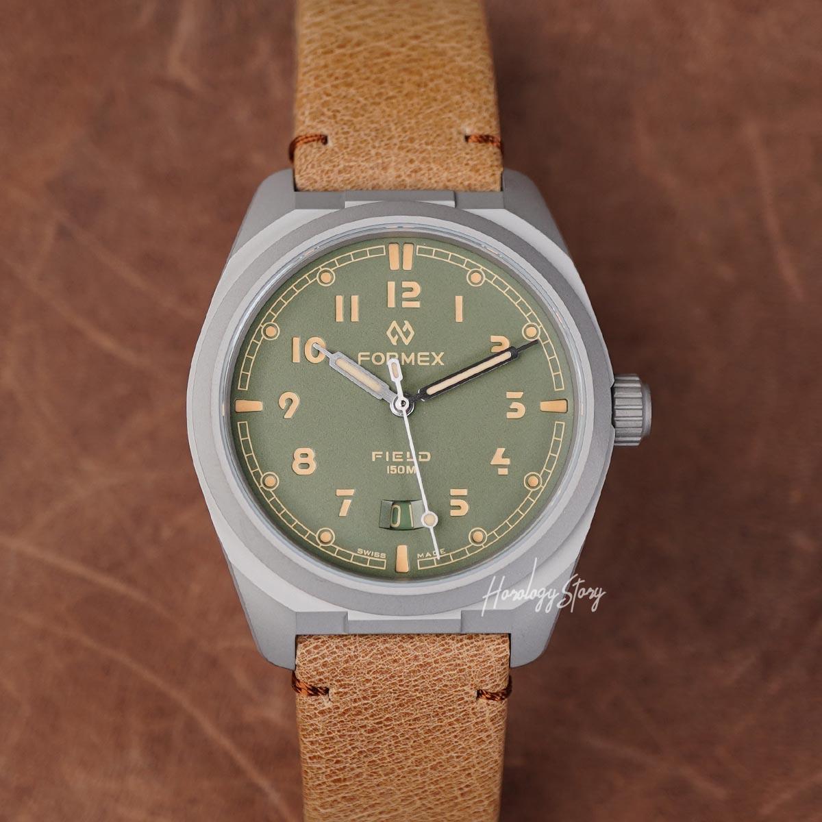 Formex Field Titanium Sage Green Dial - Horology Story Youtube Store