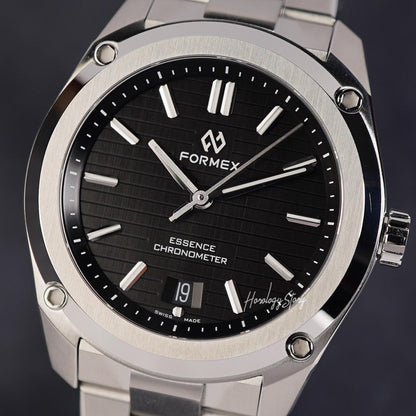 Formex Essence 39 Black Dial COSC - Horology Story Youtube Store
