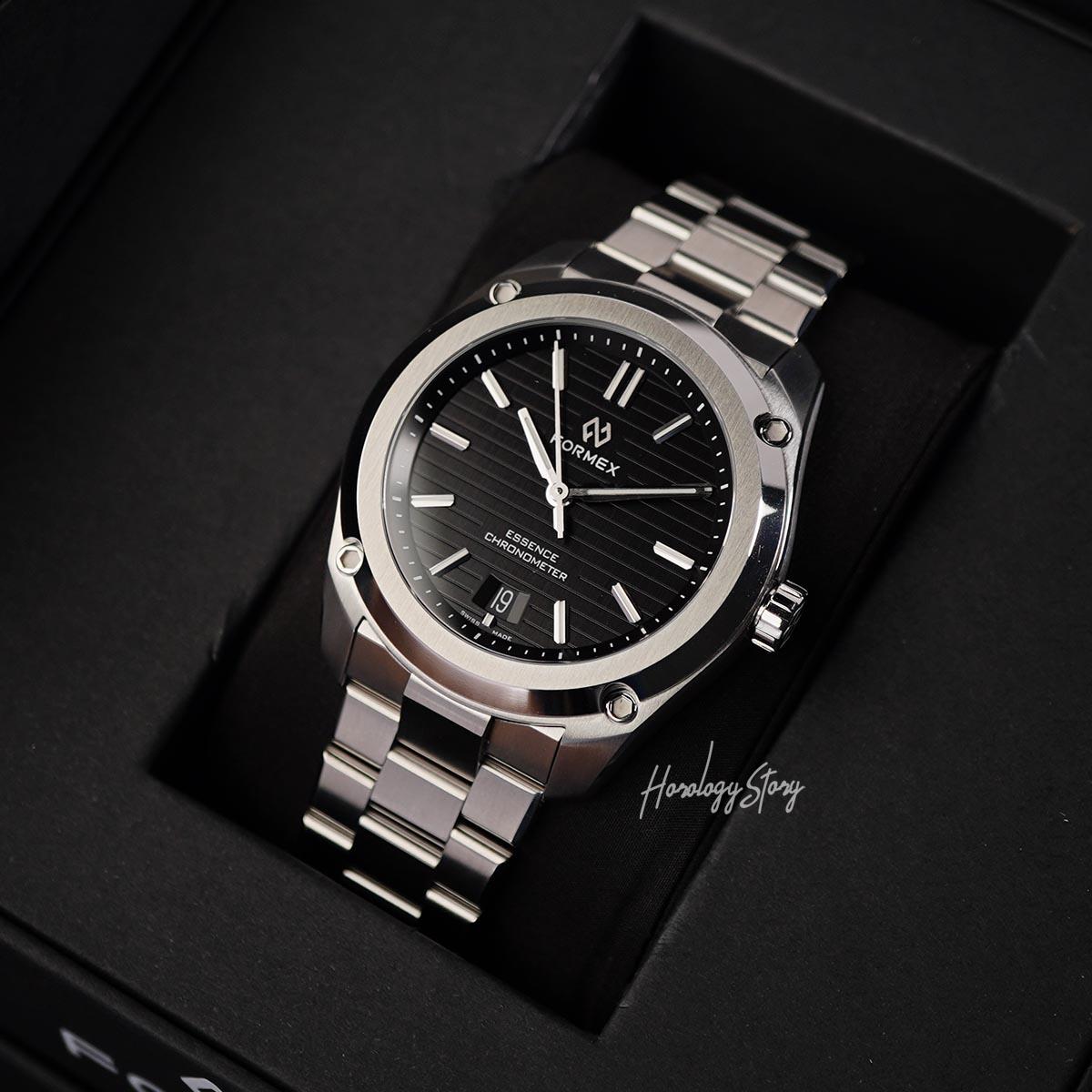 Formex Essence 39 Black Dial COSC - Horology Story Youtube Store