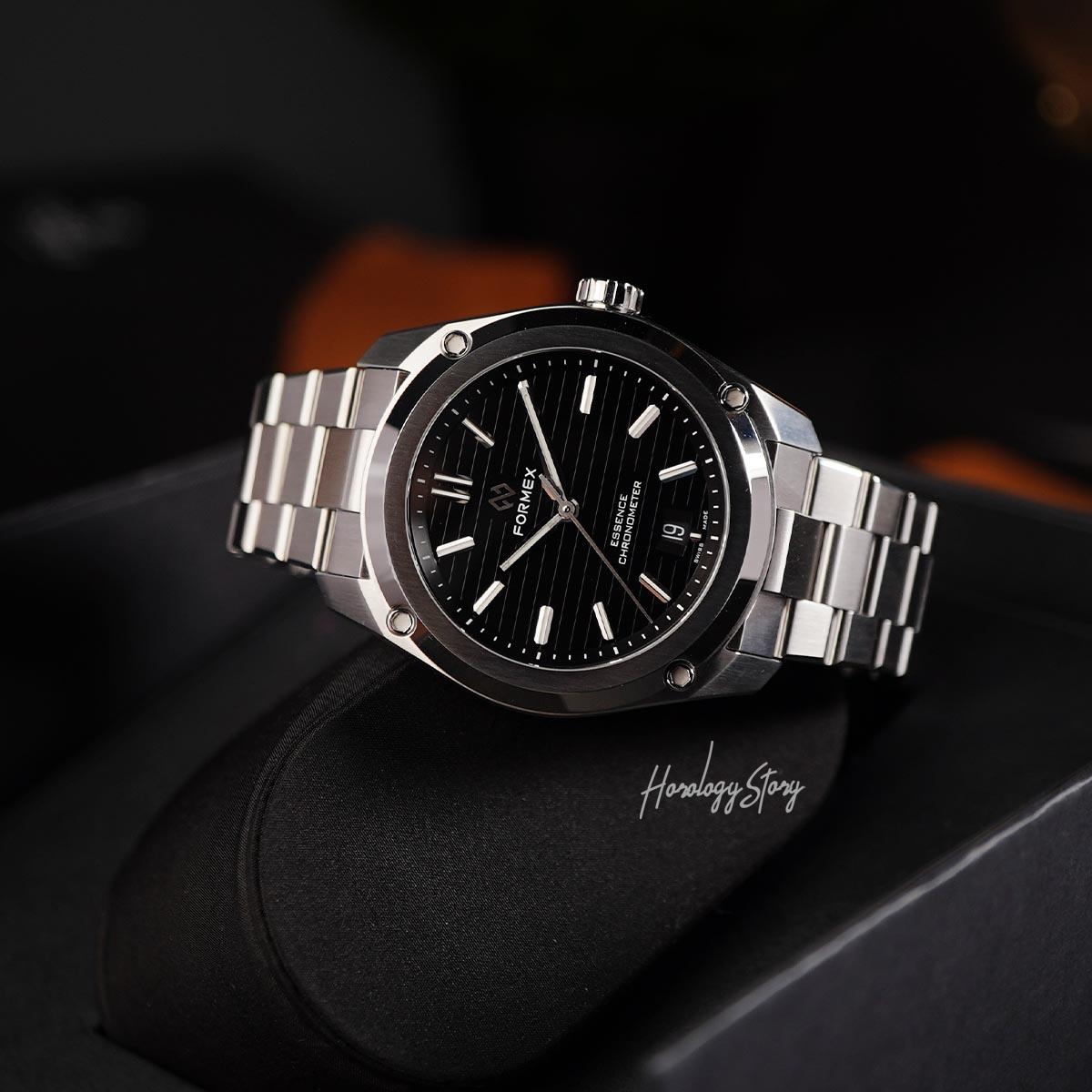 Formex Essence 39 Black Dial COSC - Horology Story Youtube Store