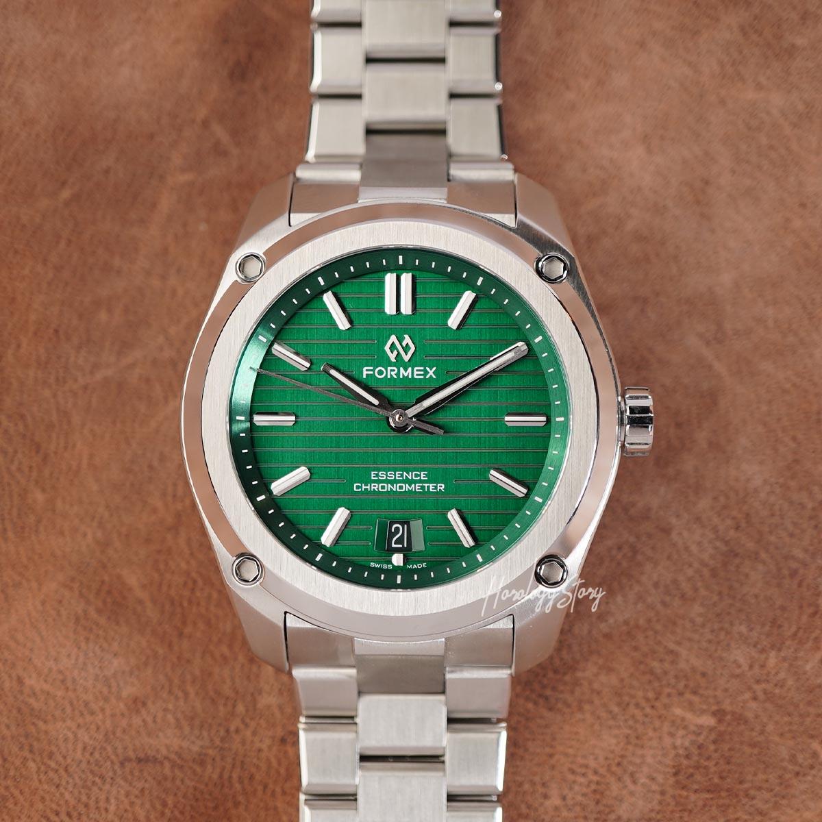 Formex Essence 39 Green Dial COSC - Horology Story Youtube Store