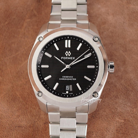 Formex Essence 39 Black Dial COSC - Horology Story Youtube Store