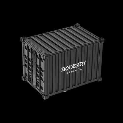 Boderry Goldace BD-Q09-02B Titanium Chronograph Cream Dial