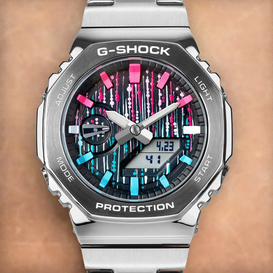 G-Shock CasiOak Blue Flamingo (IFL Limited Edition)