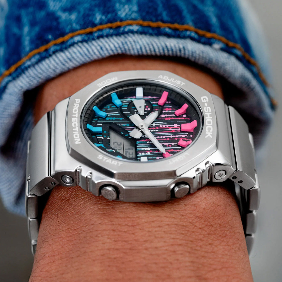 G-Shock CasiOak Blue Flamingo (IFL Limited Edition)