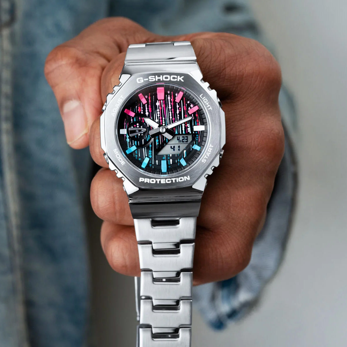 G-Shock CasiOak Blue Flamingo (IFL Limited Edition)
