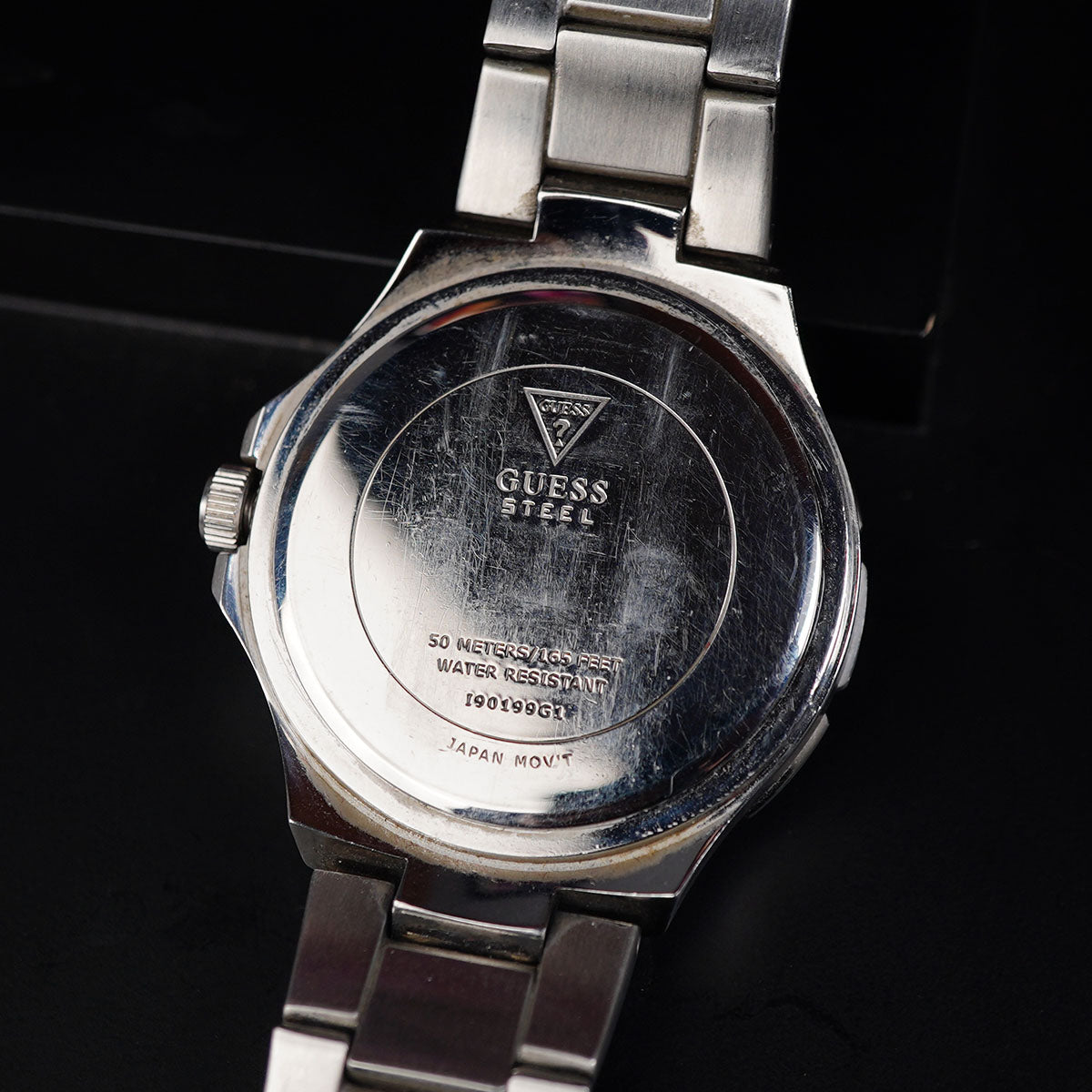 Guess Men Rush Silver I90199G1 42mm Stainless Steel Case Silver Dial - Horology Story Youtube Store