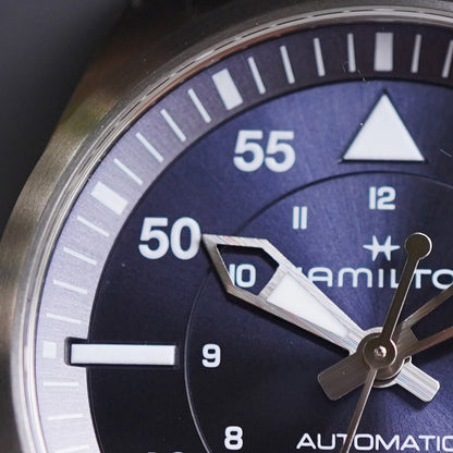 Hamilton Khaki Aviation Pilot Auto H76215140 Very Mint (RARE)