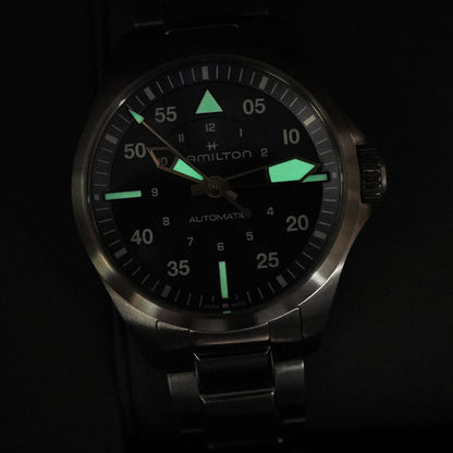 Hamilton Khaki Aviation Pilot Auto H76215140 Very Mint (RARE)