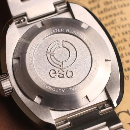 Esoteric Bathyal Brillante Stainless Steel Case White Fully Lume Dial - Horology Story Youtube Store