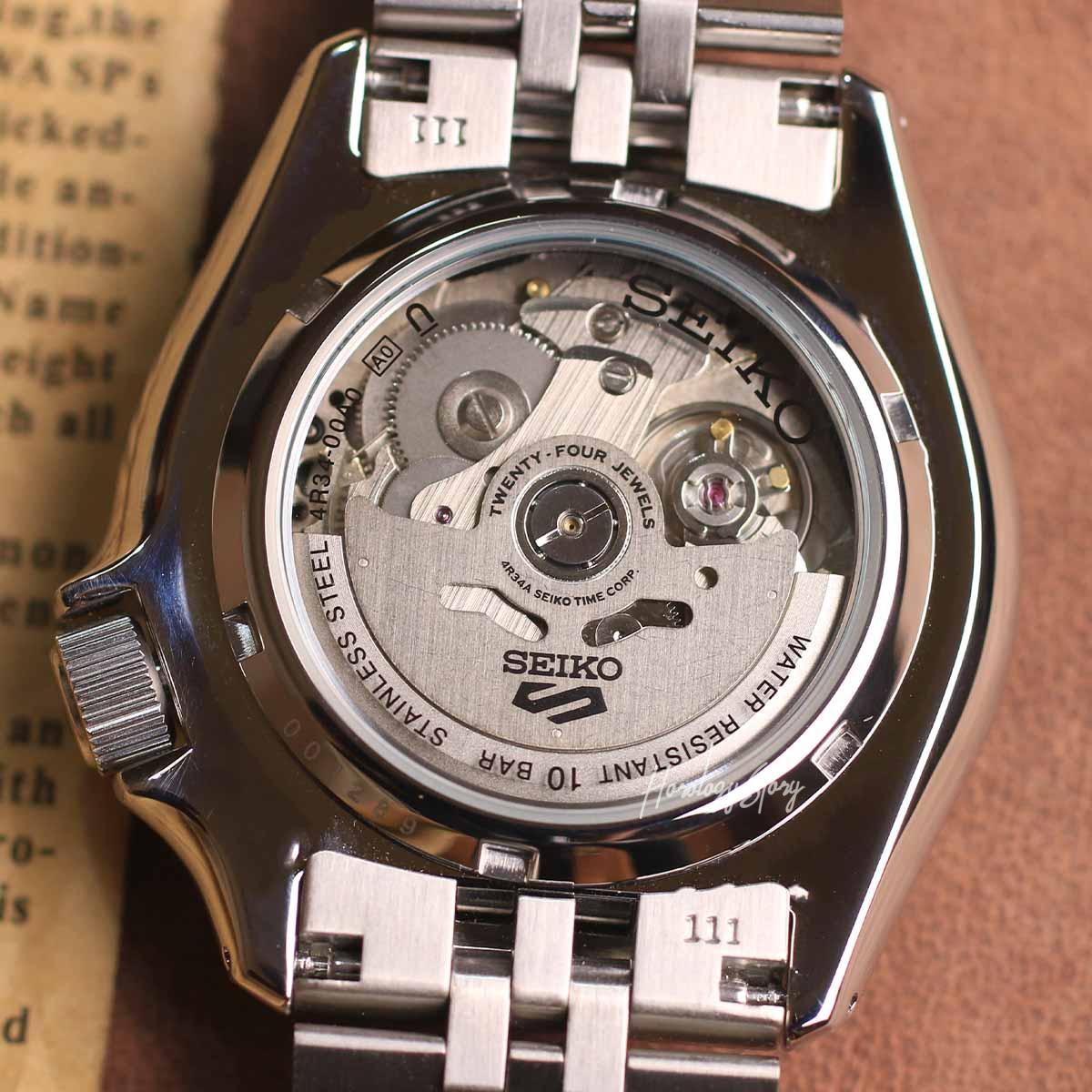 Seiko 5 Sports GMT Seiko SSK001K1 Black Grape - Horology Story Youtube Store