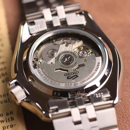 Seiko 5 Sports GMT Seiko SSK001K1 Black Grape - Horology Story Youtube Store