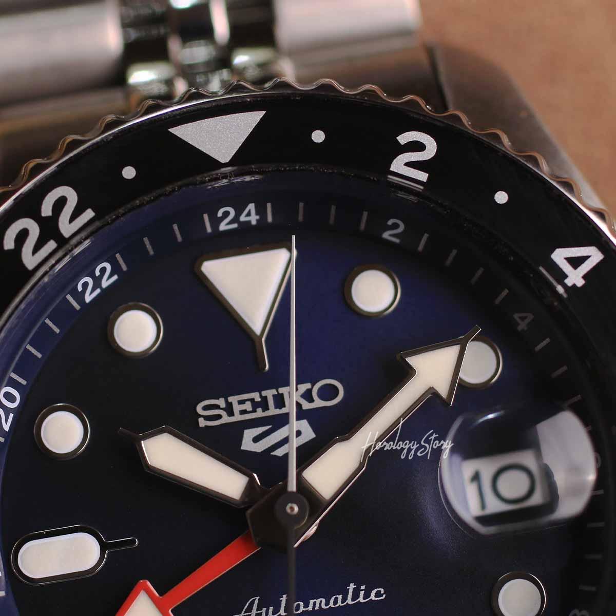 Seiko 5 Sports GMT Seiko SSK003K1 Batman - Horology Story Youtube Store