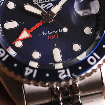 Seiko 5 Sports GMT Seiko SSK003K1 Batman - Horology Story Youtube Store