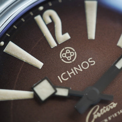 Ichnos Costerio Tobacco On Bracelet & Leather Strap