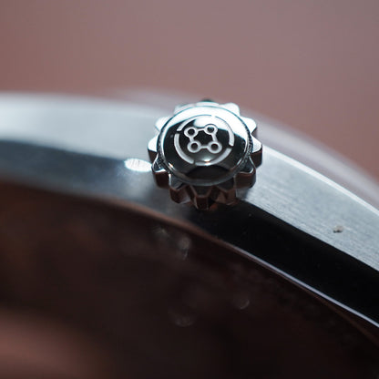 Ichnos Costerio Tobacco On Bracelet & Leather Strap