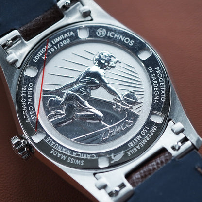 Ichnos Costerio Tobacco On Bracelet & Leather Strap