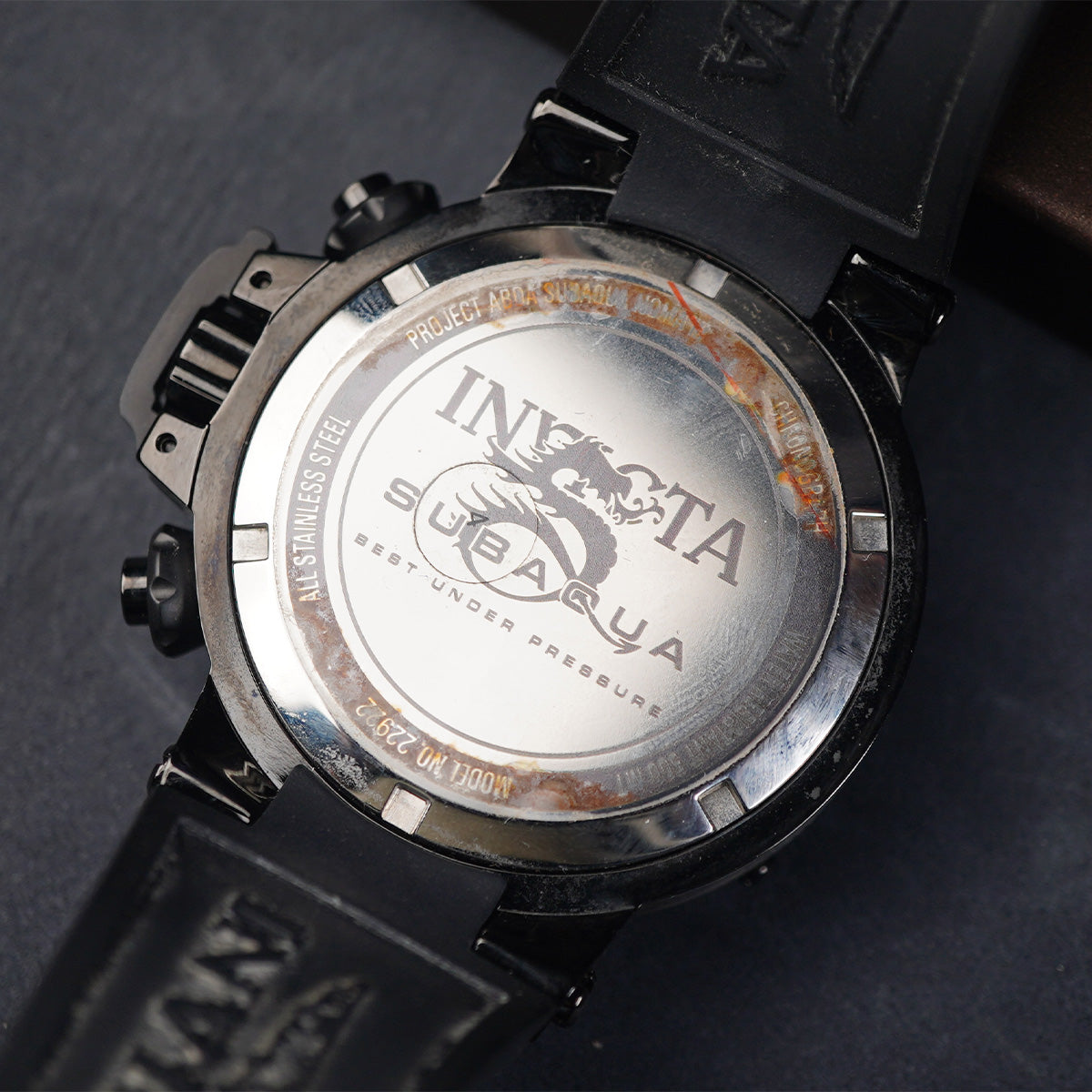 Invicta Subaqua Noma III 22922 Chronograph  MOP Dial - Horology Story Youtube Store