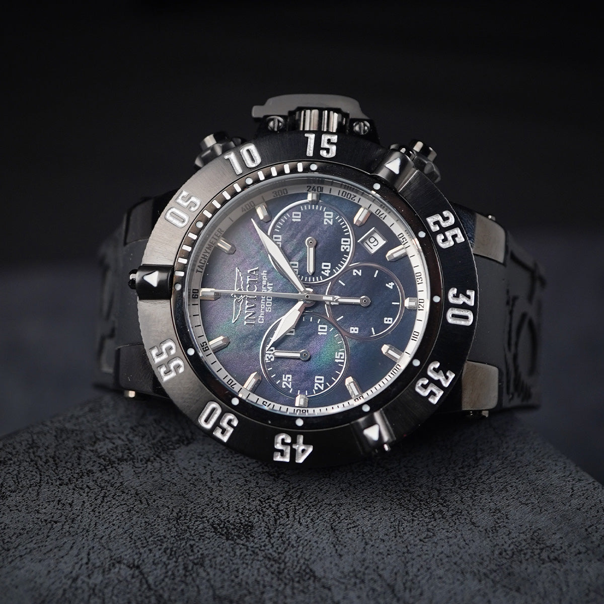 Invicta Subaqua Noma III 22922 Chronograph  MOP Dial - Horology Story Youtube Store