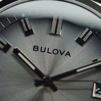 Bulova Jet Star BLV 96B414 Silver Dial
