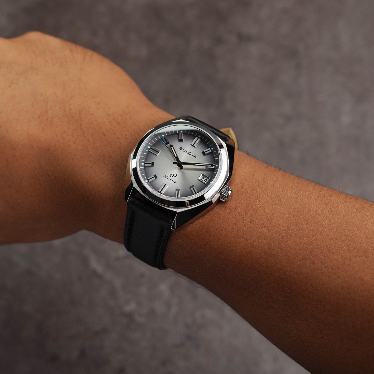 Bulova Jet Star BLV 96B414 Silver Dial