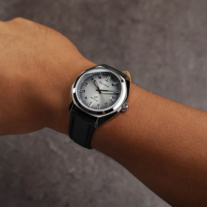 Bulova Jet Star BLV 96B414 Silver Dial