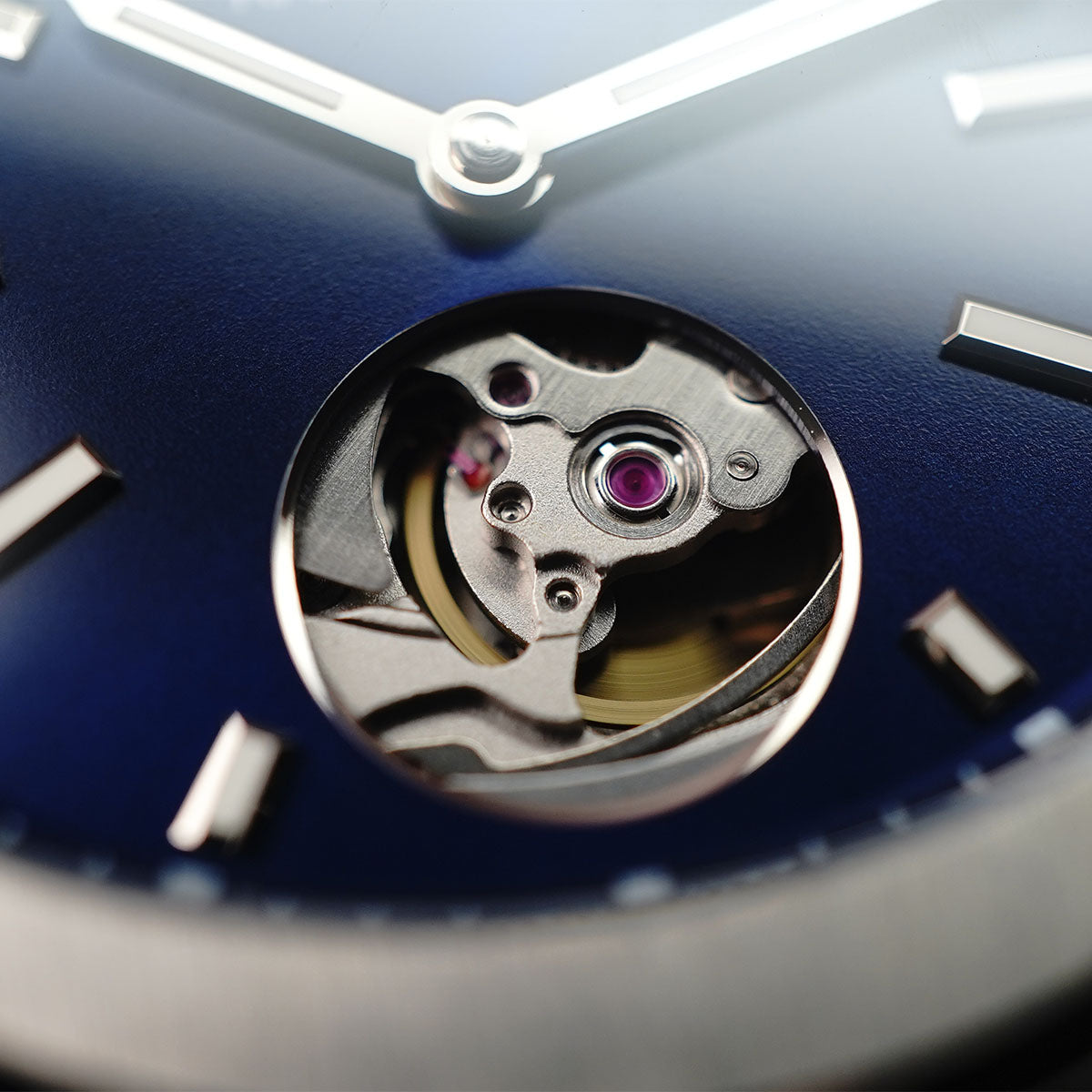 Karl-Leimon Majesty Blue Open Heart Automatic - Horology Story Youtube Store