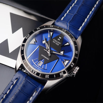 Knopf NY-405 Blue Black Dial - Horology Story Youtube Store