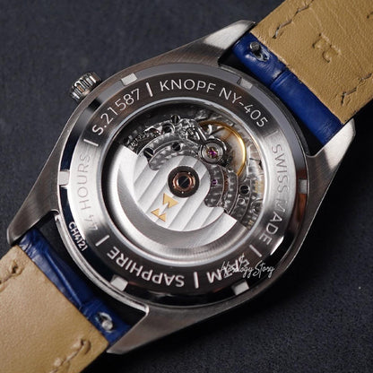 Knopf NY-405 Blue Black Dial - Horology Story Youtube Store