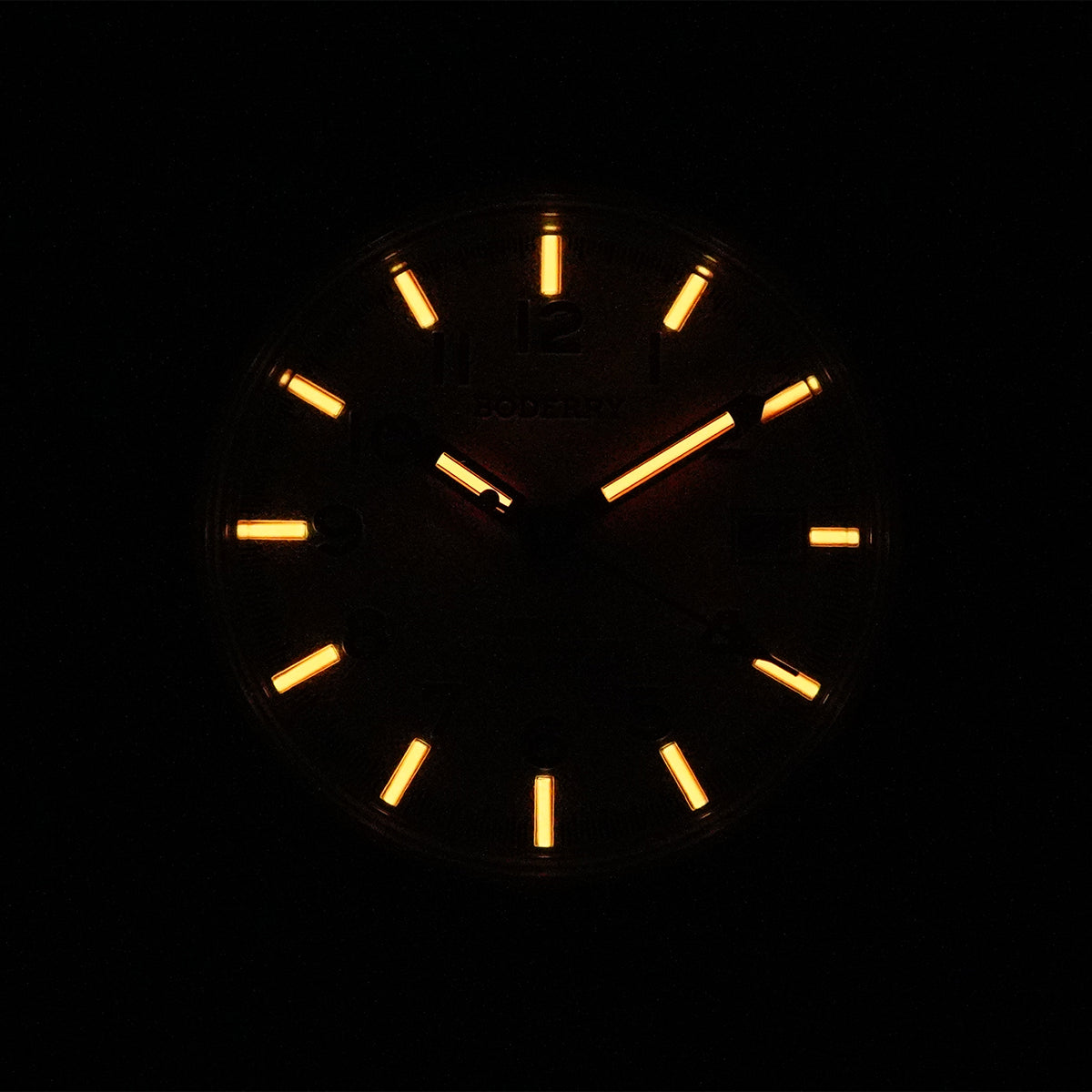 Boderry Landmaster Titanium 100m White Dial Seiko NH35A