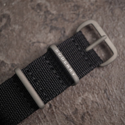 Boderry Landmaster Titanium 100m Black Dial Seiko NH35A