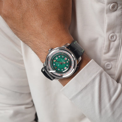 LUCKY HARVEY Player Series Poker Roulette Stainless Steel - Horology Story Youtube Store