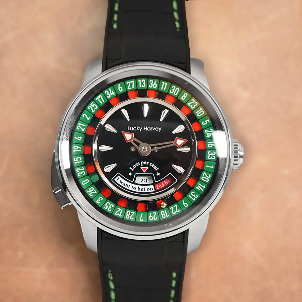 LUCKY HARVEY Player Series European Roulette - Horology Story Youtube Store