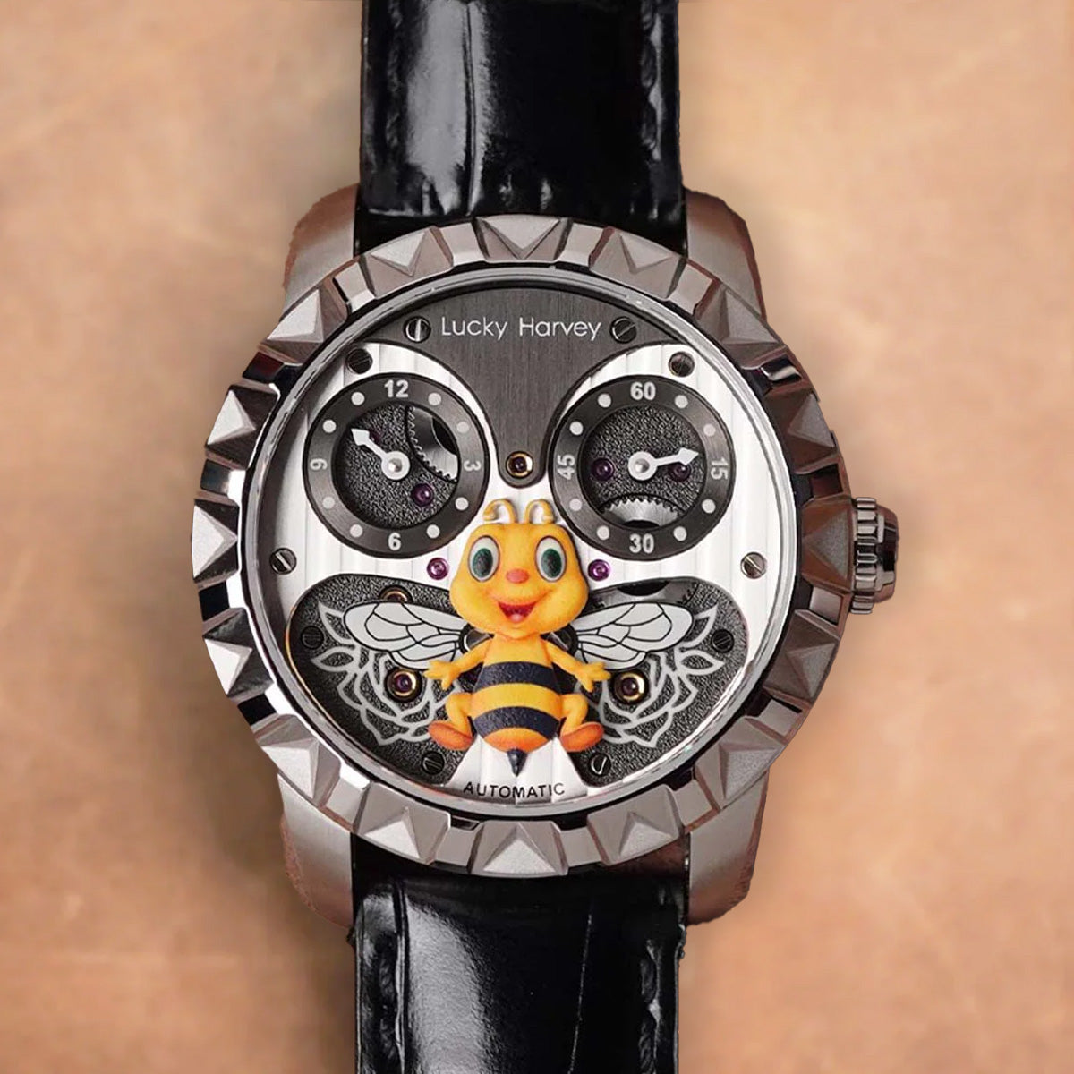 LUCKY HARVEY Silver Flying Bee Automatic - Horology Story Youtube Store