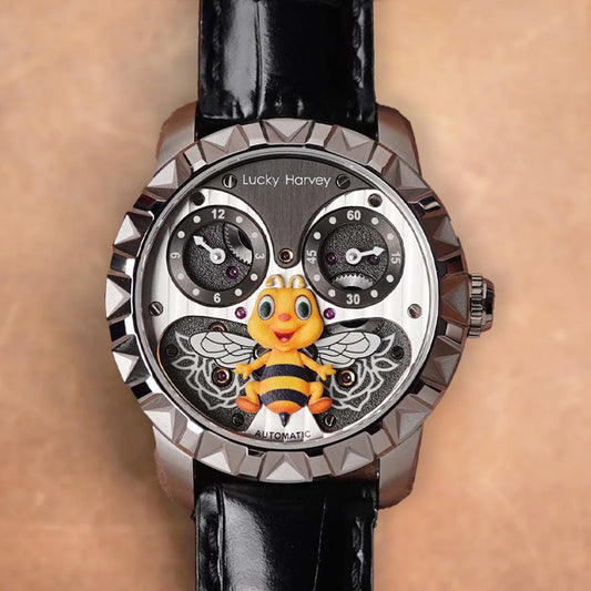 LUCKY HARVEY Silver Flying Bee Automatic - Horology Story Youtube Store