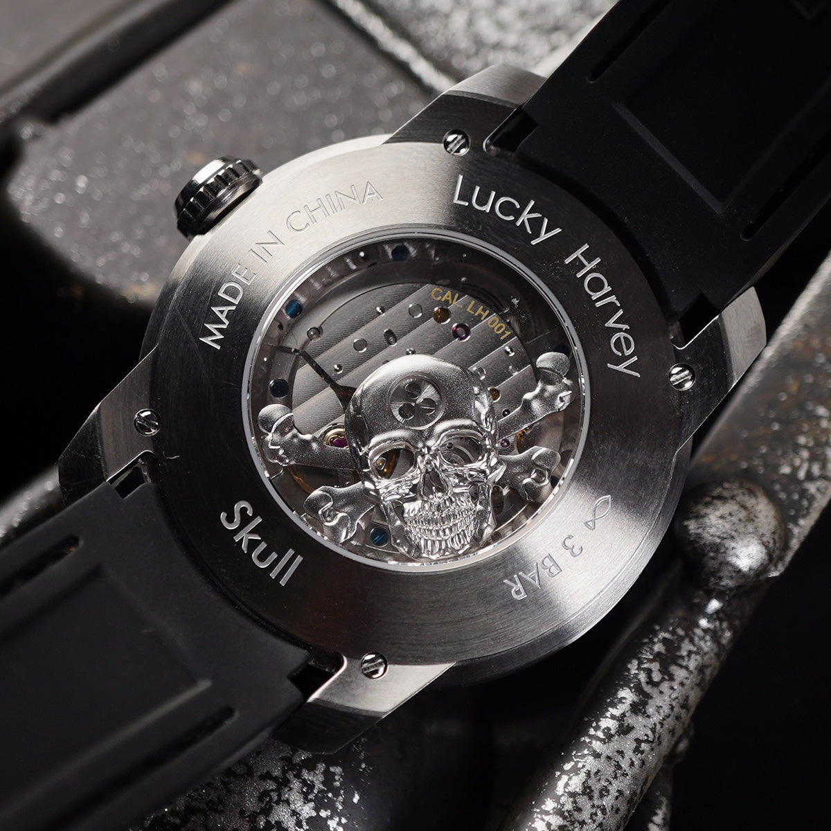 LUCKY HARVEY Skull Automatic - Horology Story Youtube Store