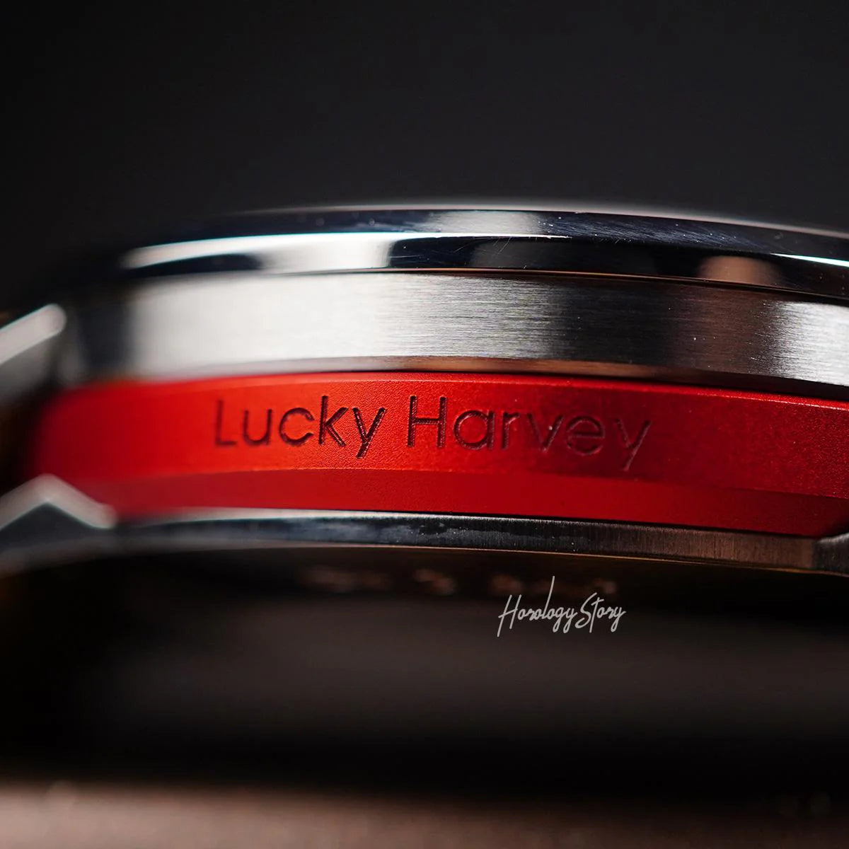 LUCKY HARVEY Red Lion Rolling Eyes Automatic - Horology Story Youtube Store