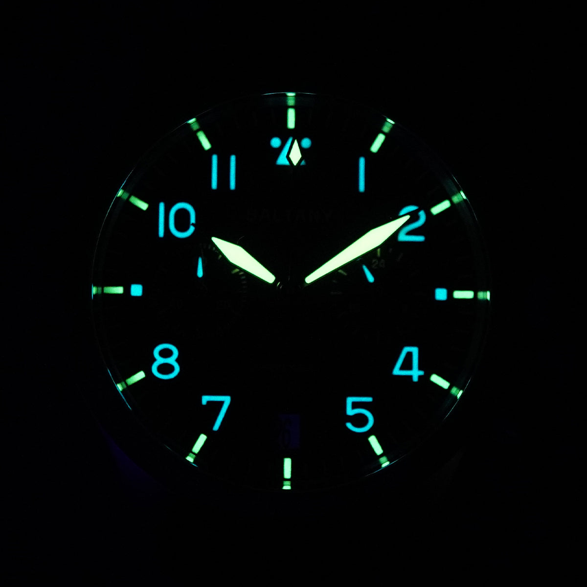 Baltany Military Chronograph S5057 39mm Green Dial