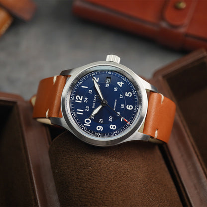 Baltany Military Khaki Field S202049 39mm - Horology Story Youtube Store