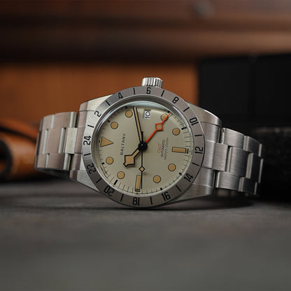 Baltany Explorer II S206073 GMT Stainless Steel Bracelet - Horology Story Youtube Store