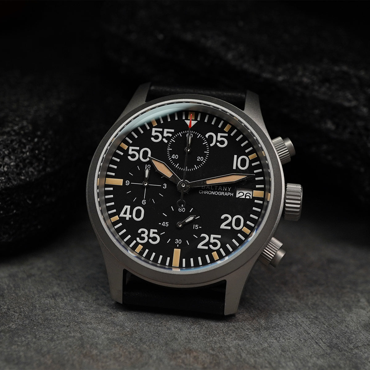 Baltany Military Chronograph S205045 39mm - Horology Story Youtube Store