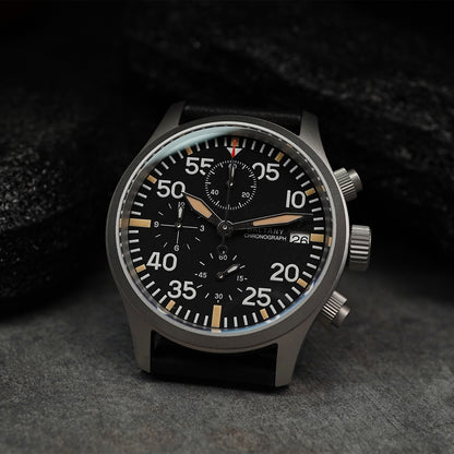 Baltany Military Chronograph S205045 39mm - Horology Story Youtube Store