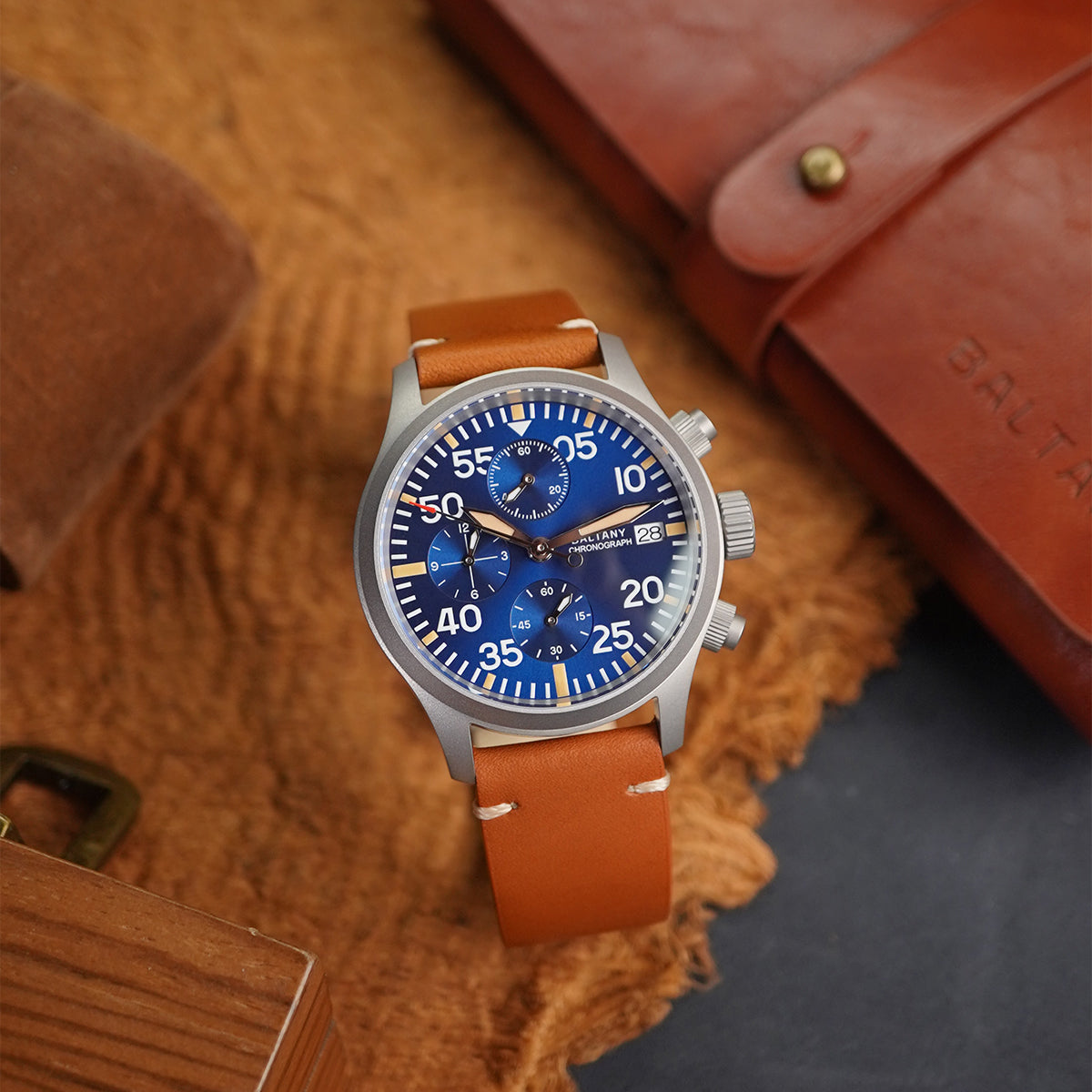 Baltany Military Chronograph S205045 39mm - Horology Story Youtube Store