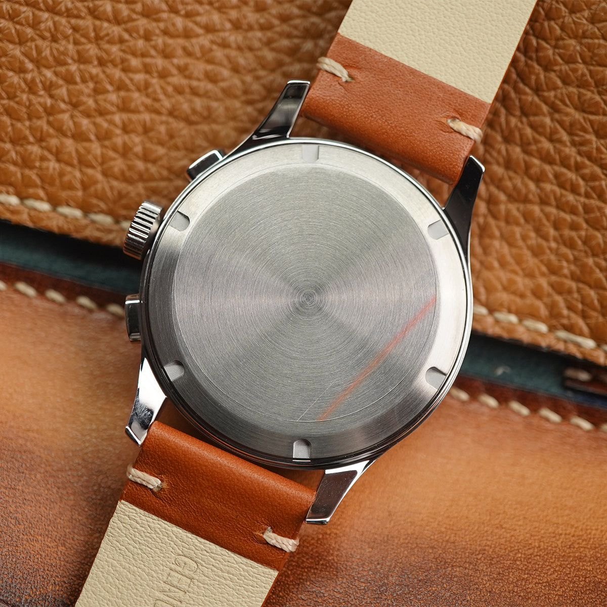 Baltany Classic Vintage S5050 39mm Chrono Tuxedo Dial