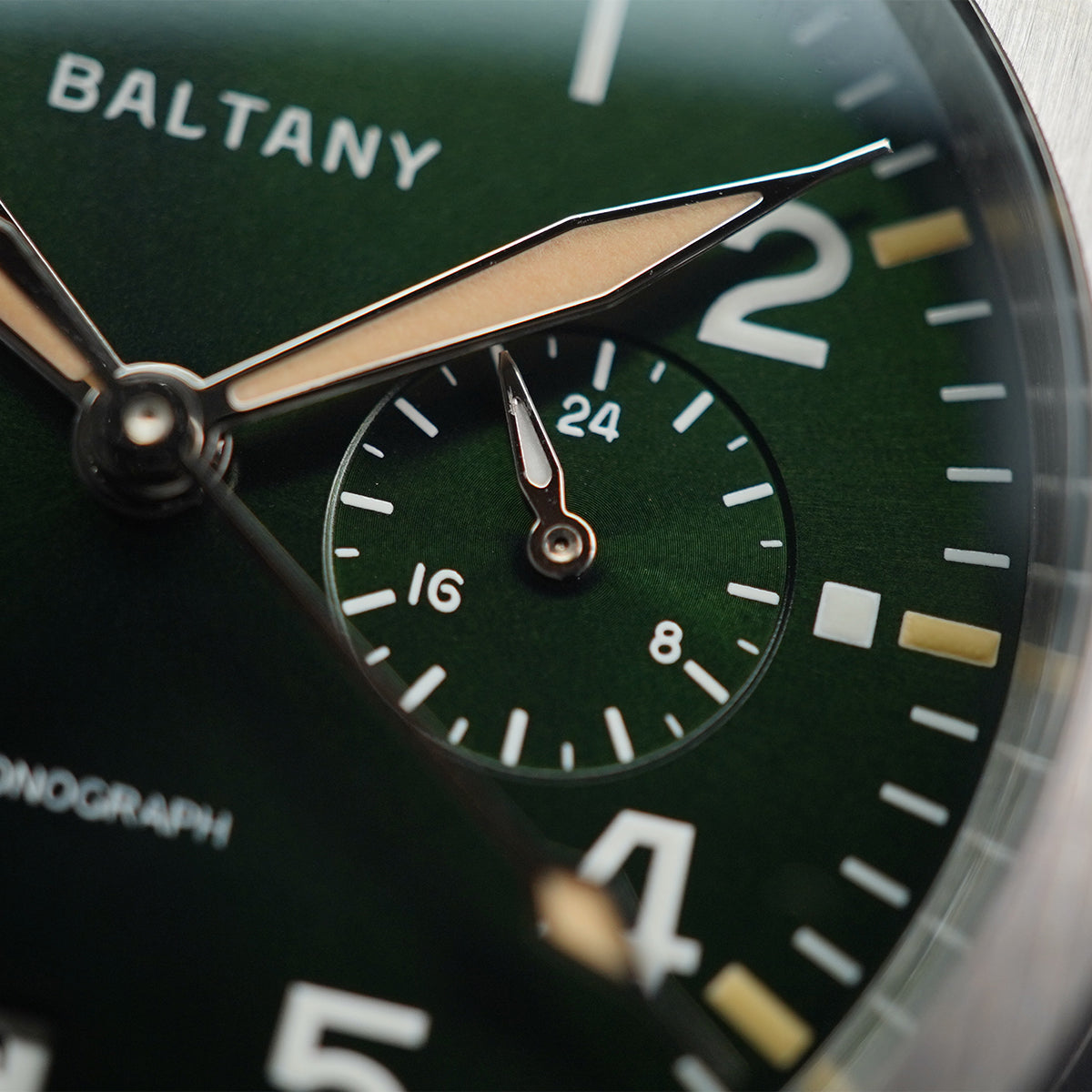 Baltany Military Chronograph S5057 39mm Green Dial