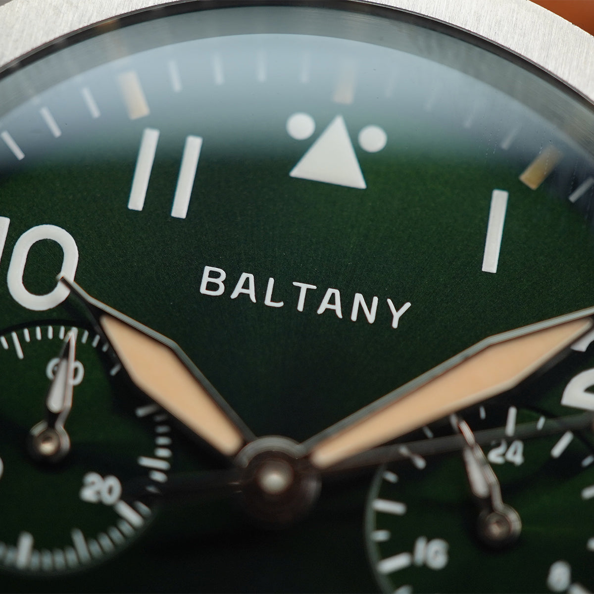 Baltany Military Chronograph S5057 39mm Green Dial