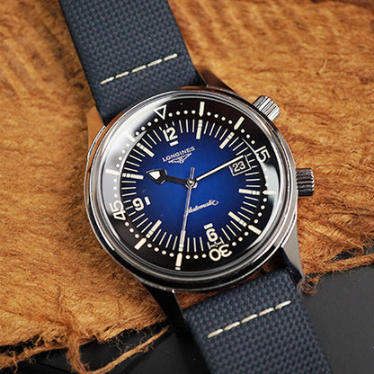 Longines Legend Diver L3.774.4.90.2 Blue Dial - Horology Story Youtube Store