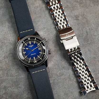 Longines Legend Diver L3.774.4.90.2 Blue Dial - Horology Story Youtube Store