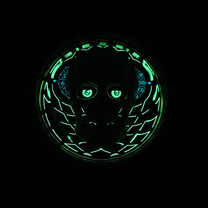 LUCKY HARVEY Skull Automatic Yellow Gold - Horology Story Youtube Store