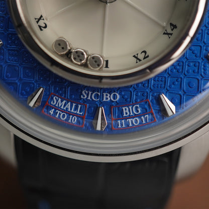 LUCKY HARVEY Player Series Sic Bo Blue Automatic